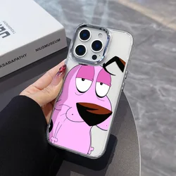 Courage The Cowardly Dog Transparent Phone Case - Soft Silicone TPU Back Cover - Pixel 9A 5G (LYK - 294LY88382A1)