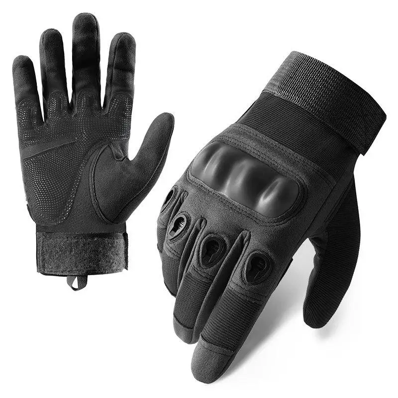 Gants tactiques homme Z907 pour pêche outdoor, vélo et escalade - Noir professionnel