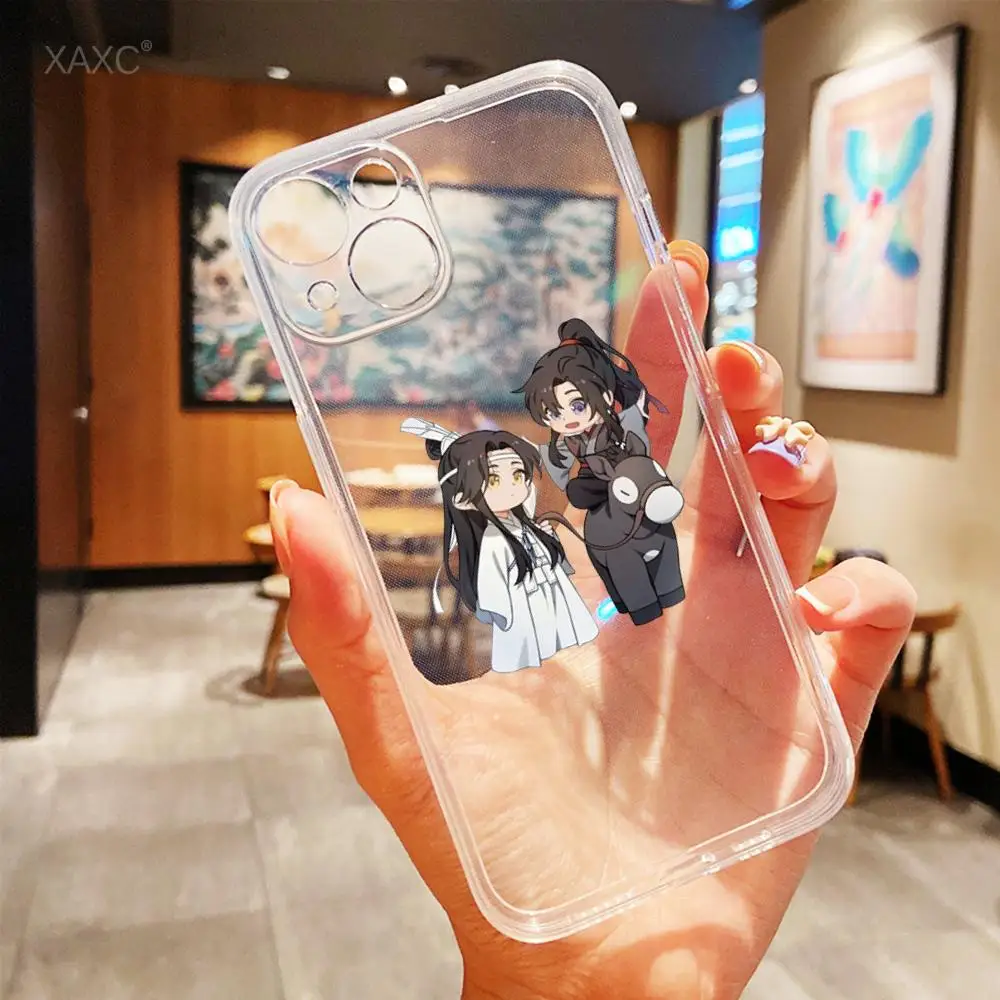 Elegant Mo DAO Zu Shi Transparent Phone Case