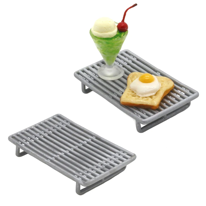 

1/6 1/8 миниатюрный домик для кукольного домика, стойка для хранения барбекю, гриля, полка для еды, духовка, кухонный Держатель Для Выпечки Пиццы, хлеба, полка