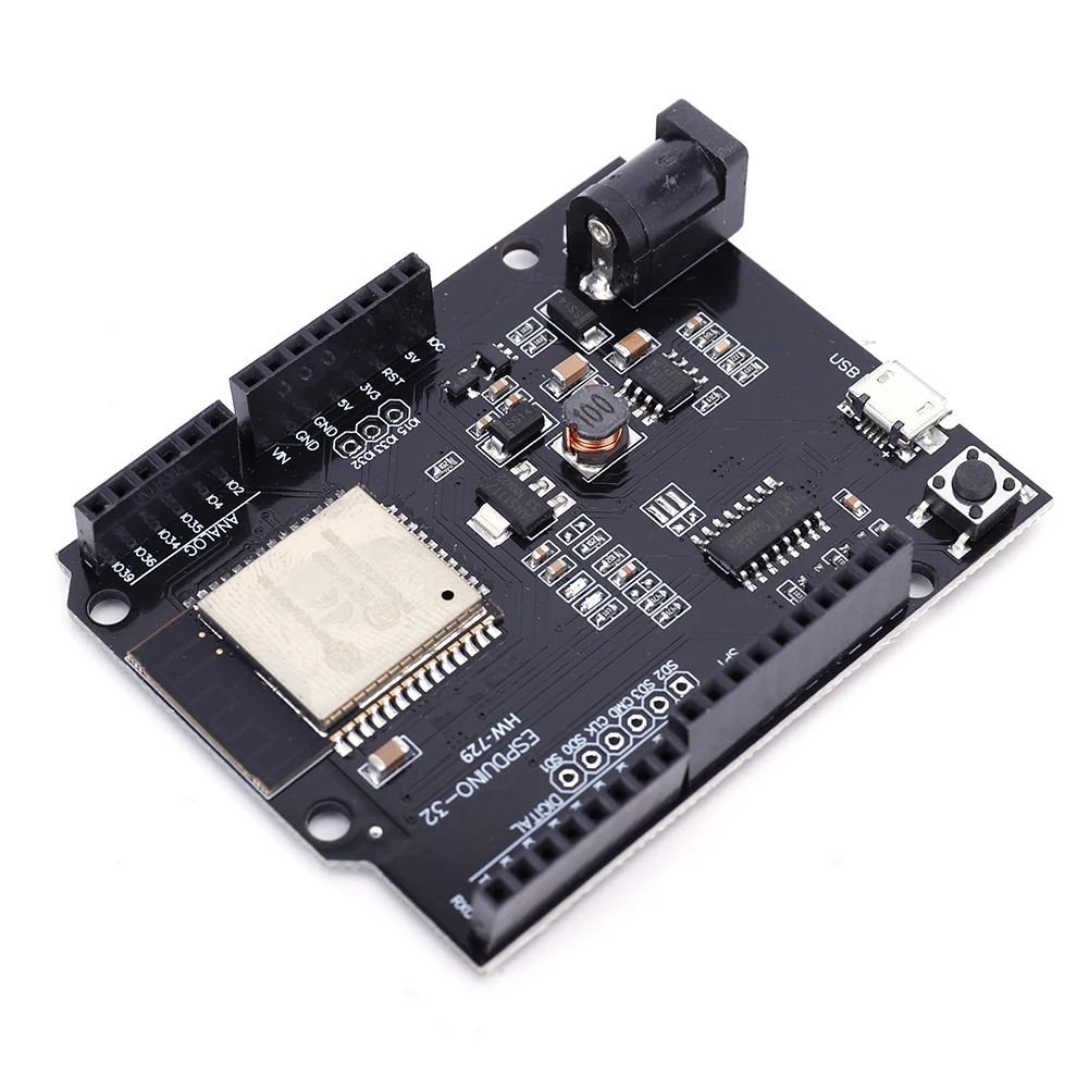 ESP32 Electronic Module 4MB Flash DC 5V-12V Compatible with for Arduino WiFi Bluetooth-compatible CH340 Development Board