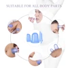 Silicone Facial Massage Cupping Set Vacuum Body Massager Cup Ventouse Anti Cellulite Therapy Face Suction Cups Massage Kit 5
