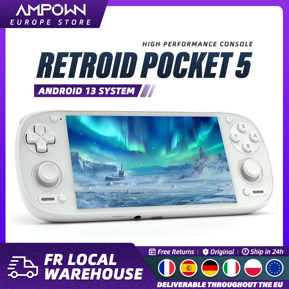 Coque De Protection Rigide PLA+ Pour Console Retroid Pocket 5 - Coque Coque
