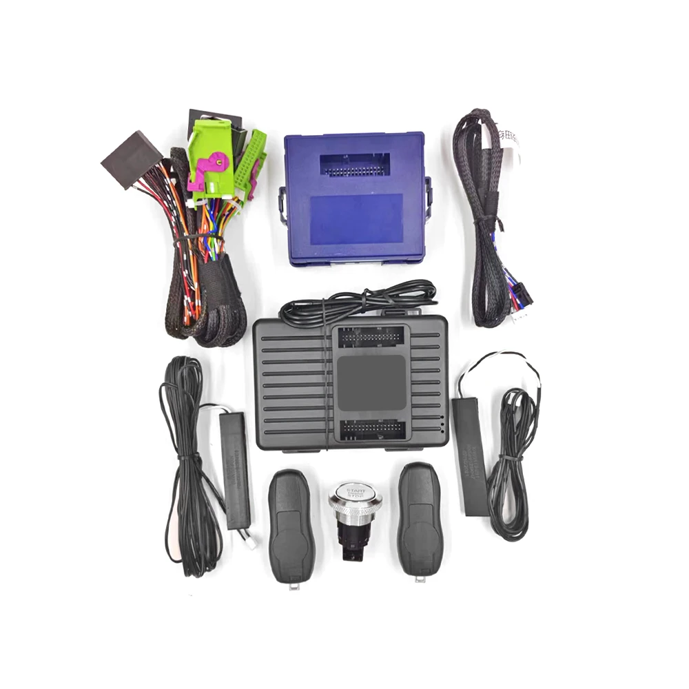 Per Porsche Old Cayenne Anno 2006 2007 2008 2009 Aggiornamento Push To Starter Stop System Pke Keyless Access Remote Start Module