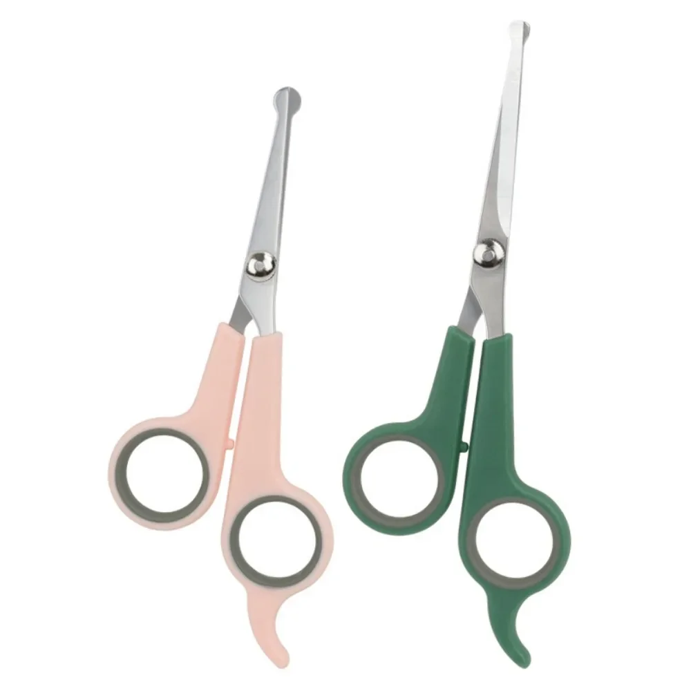 Portable Professional with Round Tip Durable Plastic Pet Accessories Dogs Hair Scissor Hair Cutting Tools Cat Grooming Scissors hairdressing scissors dog grooming scissors dog grooming scissors kit hair trimmer scissors