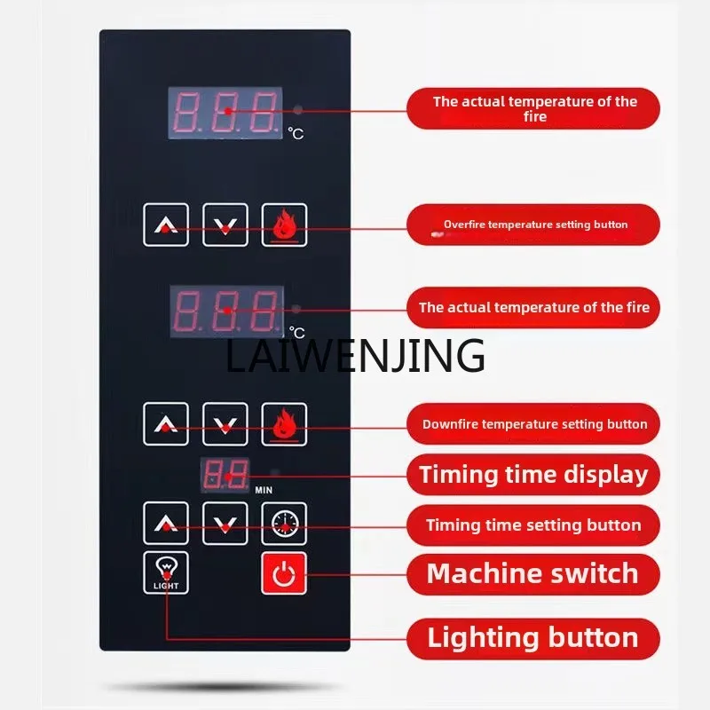 MJY commercial electric heating gas intelligent oven baking cake bread oven large capacity