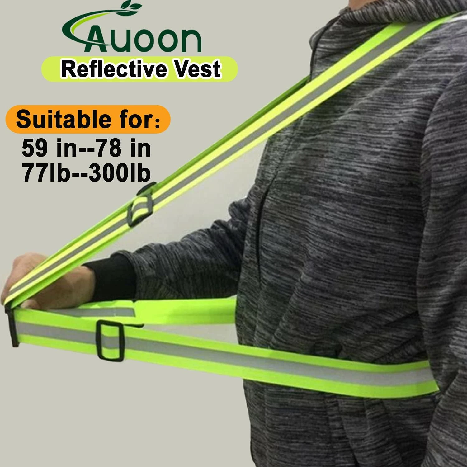 hiking. Don't compromise on safety or style-stay confident and seen with this luminous and modern reflective running vest.