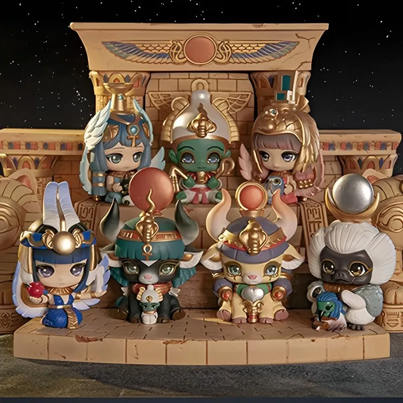 

Kawaii Aaru Garden Series 2 Blind Box Mistery Egyptian Figure Caja Ciega Mystery Box Misteriosa Toys Model Anime Surprise Toys