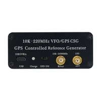 GPS-CSG 10K-220MHz VFO GPS Controlled Generator Taming Reference Signal Source Black Practical Tool  Accessories 2