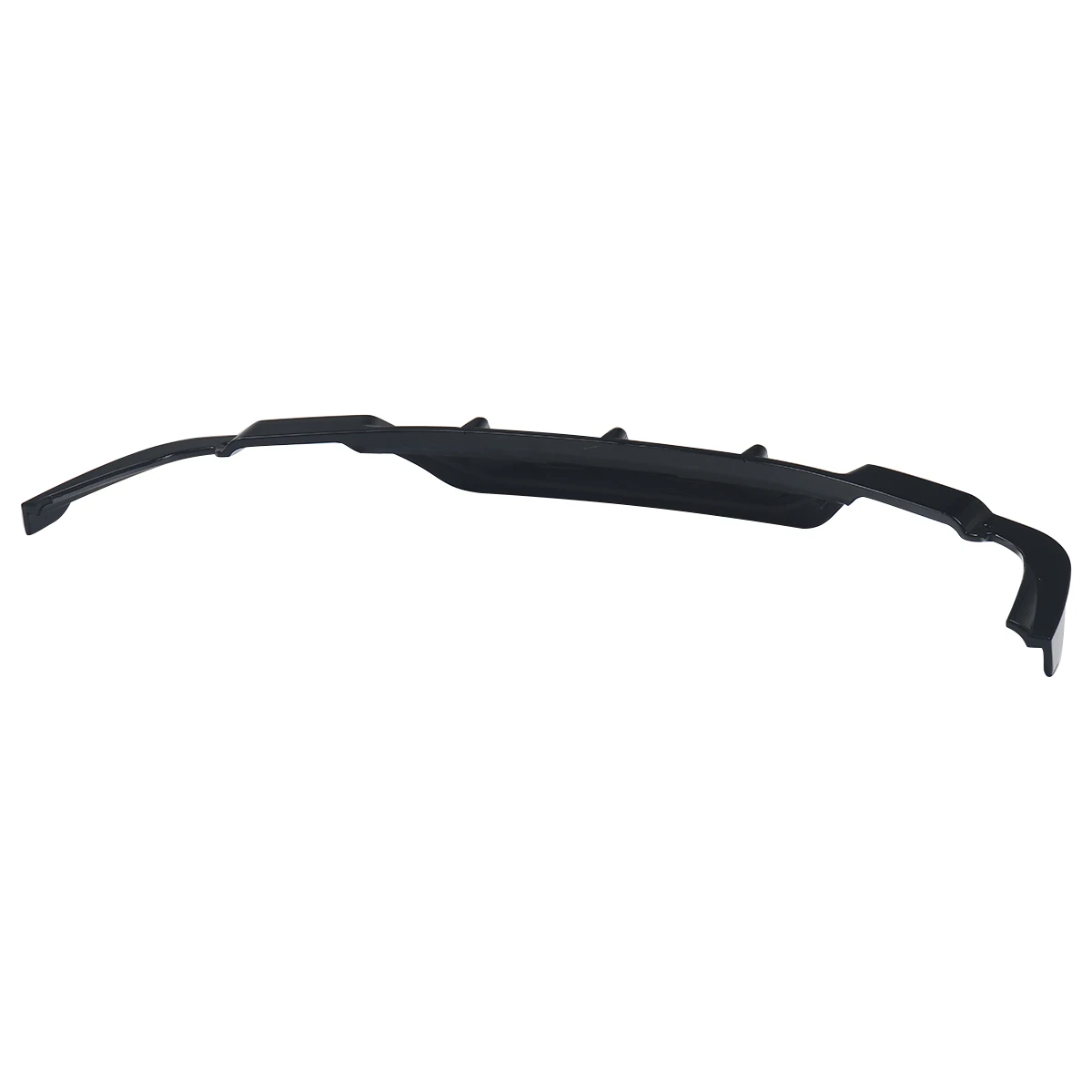 Auto-Heckstoßstangen-Diffusorlippe für BMW X3 G01 M Sport 2017–2019, vier Ausgänge, FRPGloss, Schwarz – Detail 7