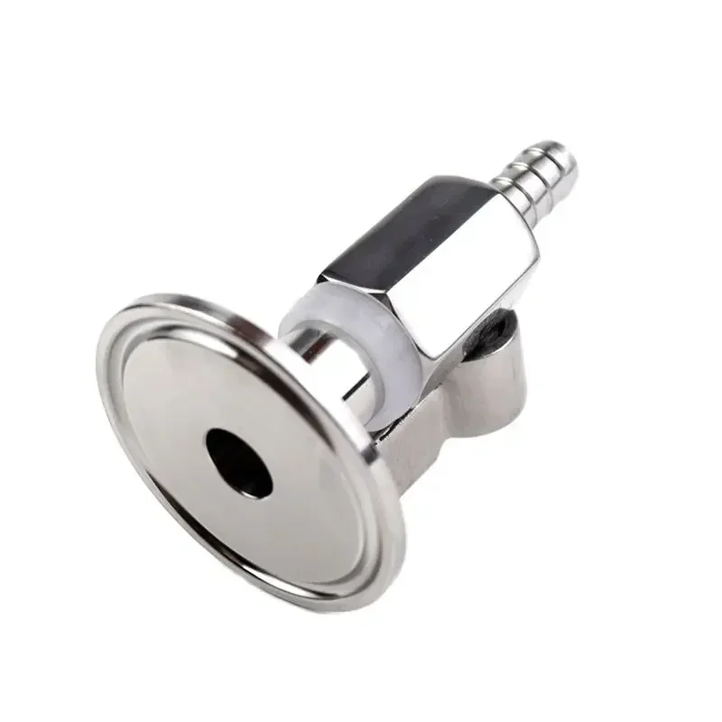 MINI Ball valve Stainless steel Handle 7mm 10mm 8mm 12mm Pipe Pagoda adapter to Tri Clamp 1.5" SS304 ball valve