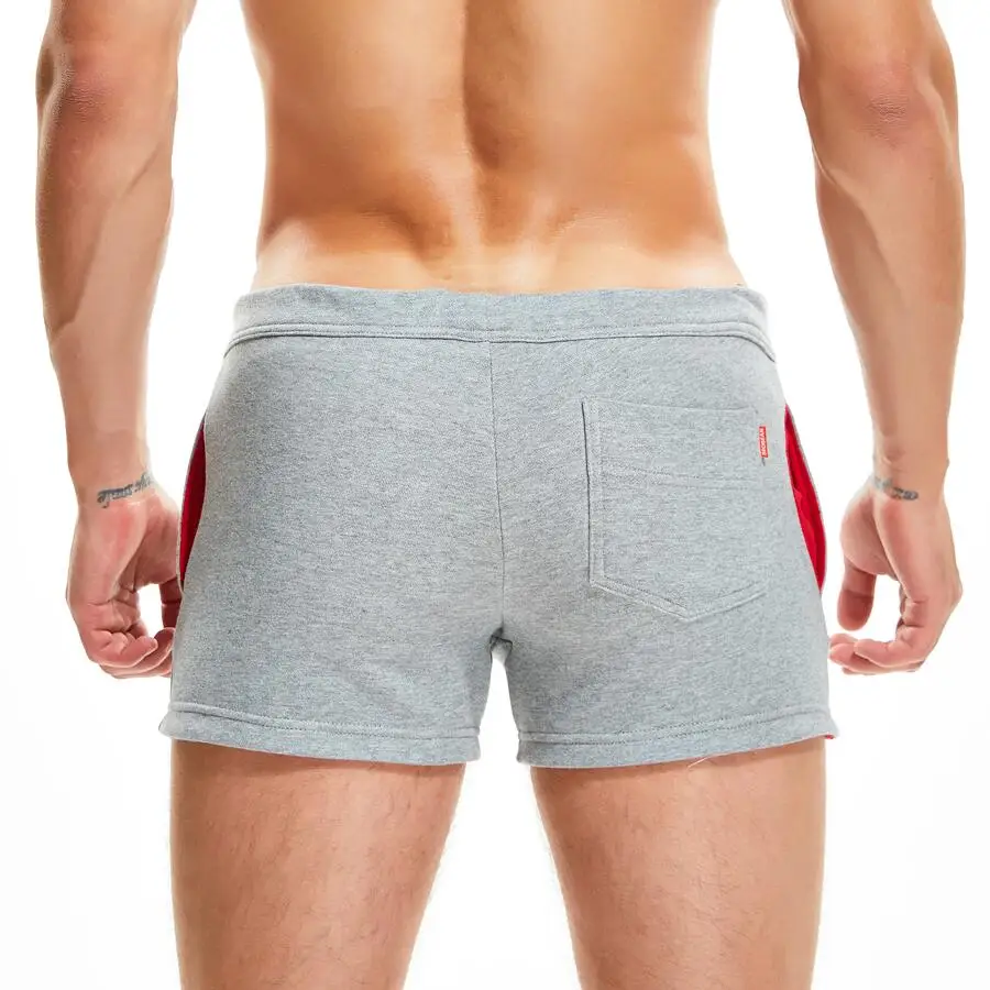 SEOBEAN-COLOURWAY CONTRAST SHORTS for Men, Casual Shorts, 100% Cotton, Breathing Jogging, Athletic, Gym 2