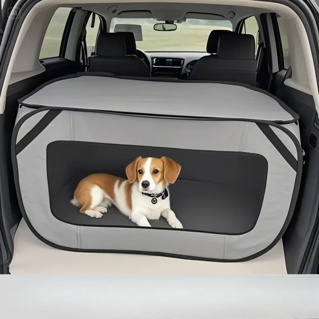 Small Doghouse Portable Pet Cage Car Folding Oxford Cloth Doghouse Cage Resistant To Grab Free Storage Small Doghouse Portable Pet Cage Car Folding Oxford Cloth Doghouse Cage Resistant To Grab Free Storage