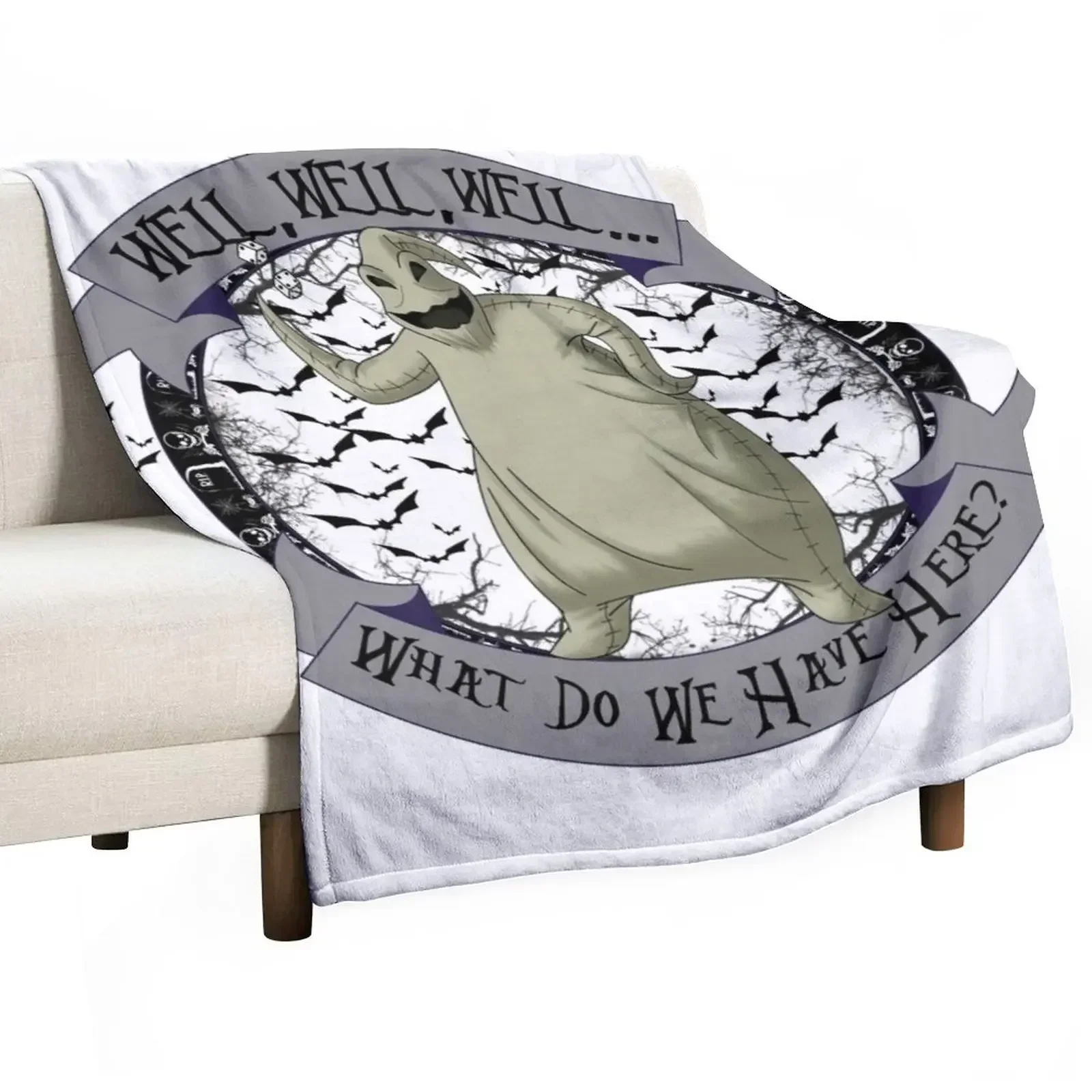 

Oogie Boogie Throw Blanket warm for winter sofa bed Winter beds Blankets