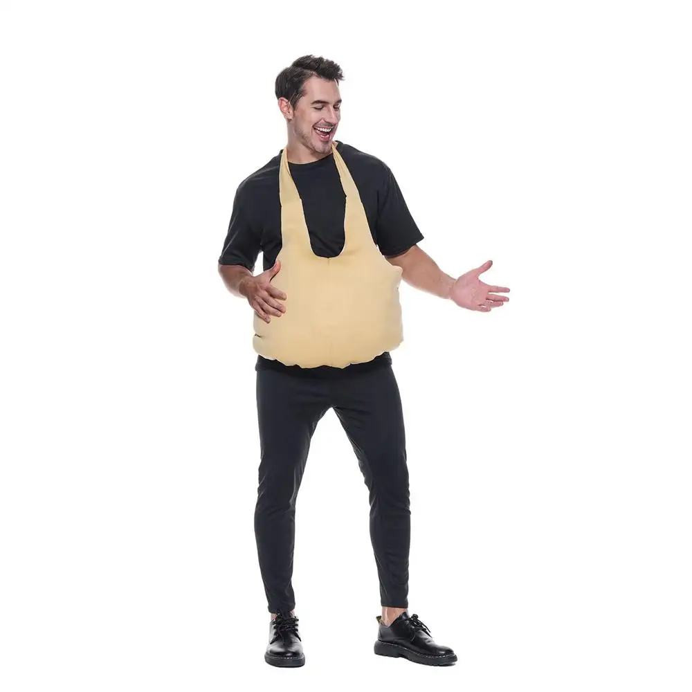 Schwangerschafts-Bauch- und Po-Kostüm für Rollenspiele – Lustiges Cosplay-Accessoire für Herren und Damen – Detail 7