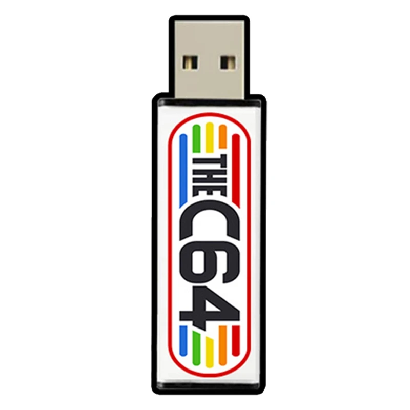 Pezzi Di Ricambio Chiavetta Usb Per Mini Console Di Gioco Retrò C64 Plug And Play Chiavetta Usb U Disco Di Gioco Con 5370 Giochi