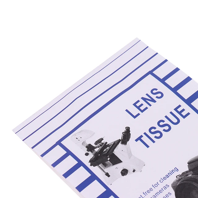 100 Carte Per Pulizia Lenti | Per Fotocamere, Microscopi E Occhiali | 10x15 Cm | Non Graffiano - Foto 6