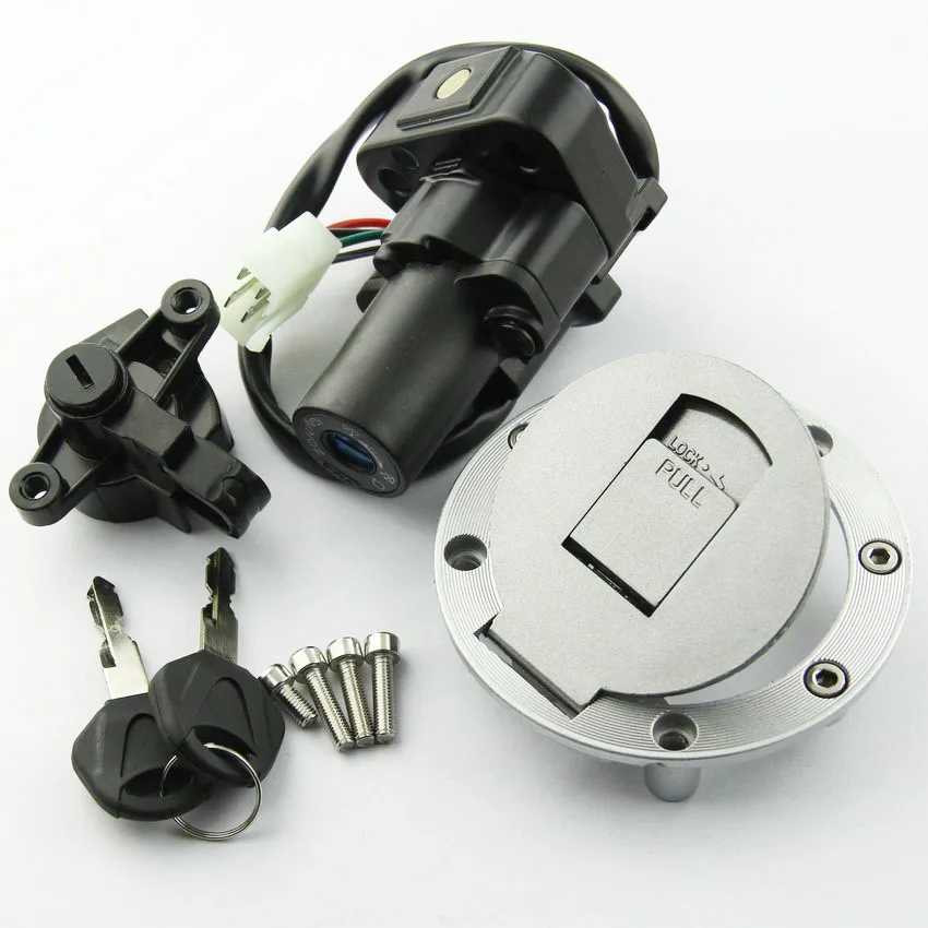 오토바이 점화 스위치 연료 탱크 캡 키트 Yamaha XJR400 1993-1999 XJR1200 1995-1998 XJR1300 시트 잠금 커버 키 세트 부품