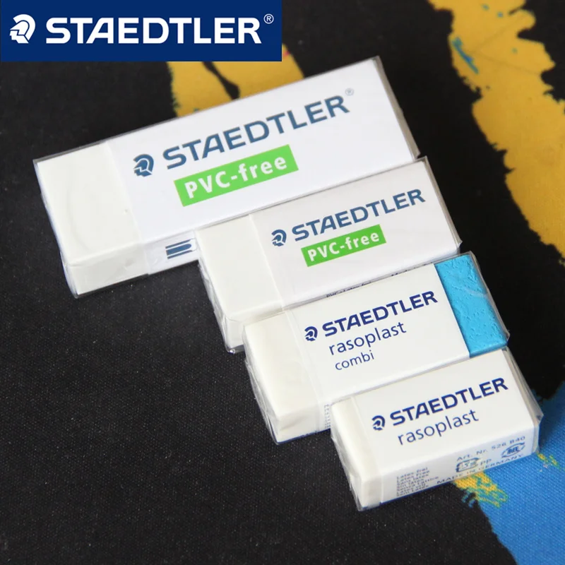 Pencil Eraser Eraser Pen Retractable Eraser Kneadable Eraser Eraser Refillable Pen Biscuit Eraser Plasticine Eraser 1Pc STAEDTLER 526 B20/B20-9/B30/BT30 Rubber Erasers Office & School Stationery Supplies