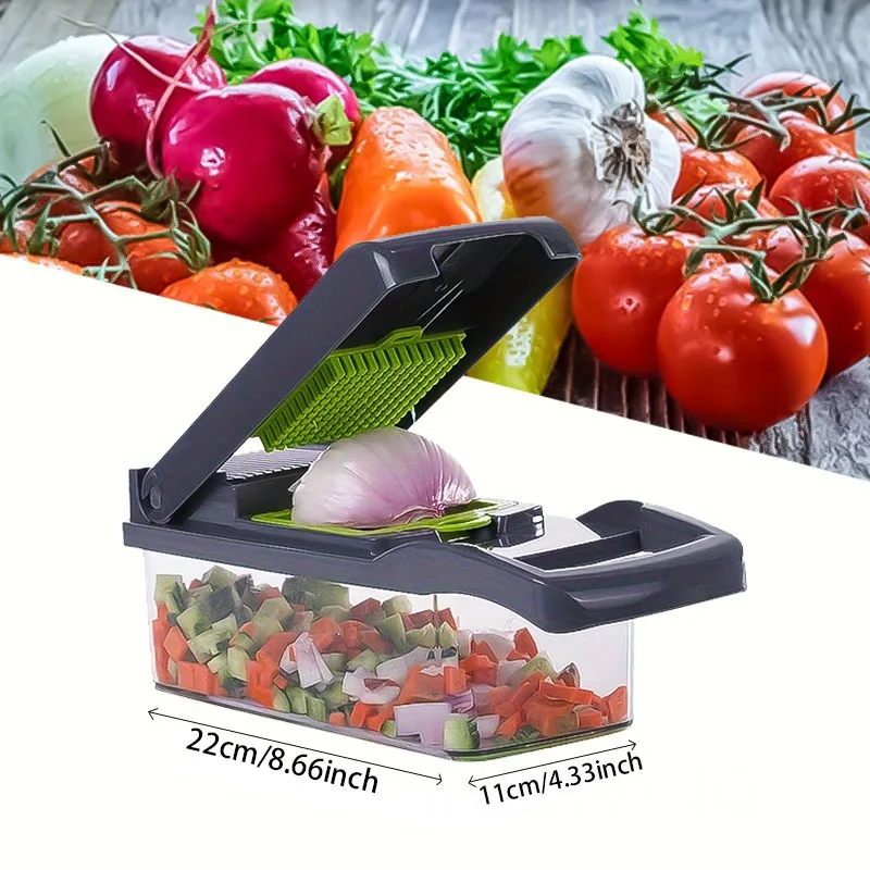 16 in 1 Multifunctional Vegetable Chopper Handle Food Grate Food Chopper Vegetable Slicer Dicer Cut Kitchen Items cocina vegetable slicer vegetable chopper kitchen cutter