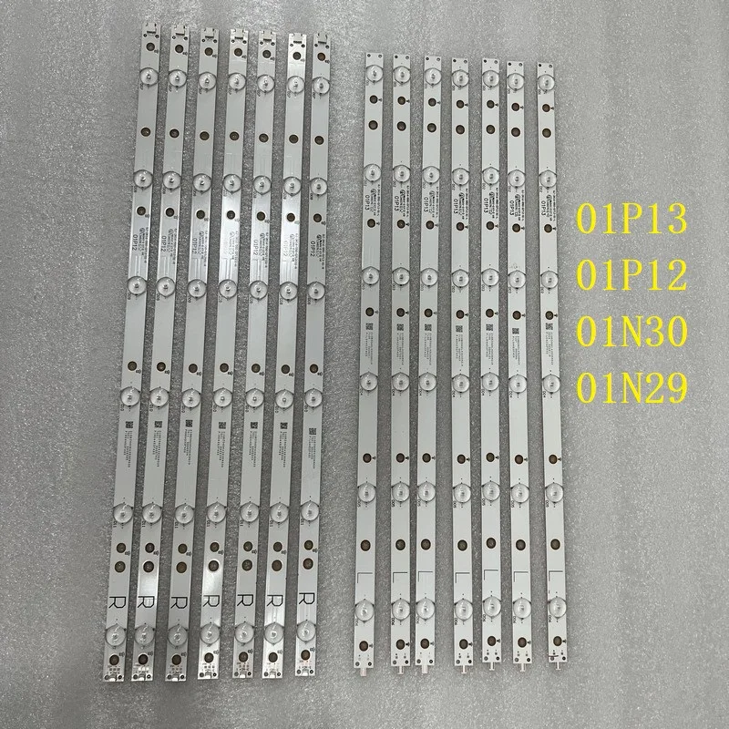 

5set=70 PCS LED backlight strip for AOC LE55U7970 SONY KDL-55W650D GJ-2K16-550-D712-S1-L R TPT550F2 01P13 01P12 01N30 01N29
