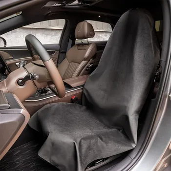Coprisedili Universali Grigi per Auto, Antiscivolo, Impermeabili, Assorbenti, Protezione per Sedili Anteriori e Posteriori di Auto, SUV e Camion