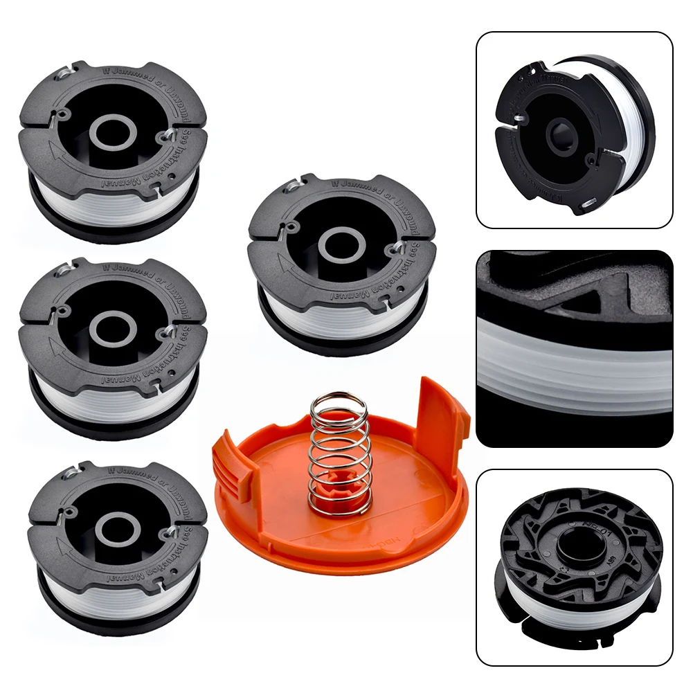 Grass Trimmer Spool For Black & Decker Grass Trimmer Cap AF100 GL280 GL301 GL425 GL430 GL545 GL555 GLC13 GLC2500 GL4525 GL5028