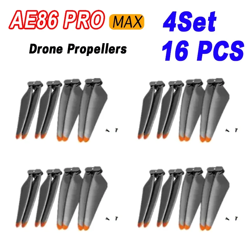 Hélices De Drone Originales AE86 ProMax 8K, 4 Pièces, Palettes De Rechange Pour AE86 Pro Max, Accessoires Aériens Sans Balais, Pièces