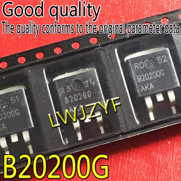 

(1Pieces) New B20200 B20200G MBRB20200G TO-263 MOSFET Fast shipping