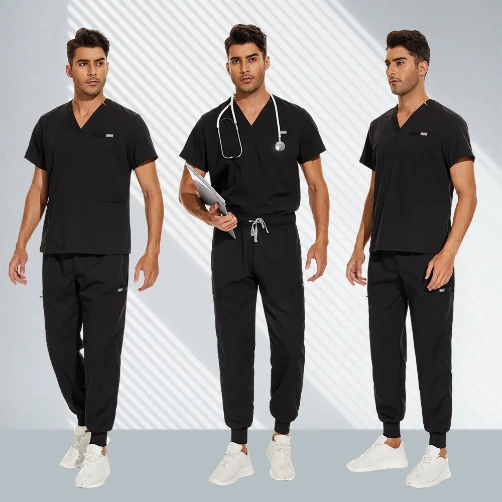 

Unisex Medical Uniforms Men Scrubs Sets Hospital Surgical Gowns Dental Clinic Pet Shop Lab Workwear Clothes Nurse Accessories