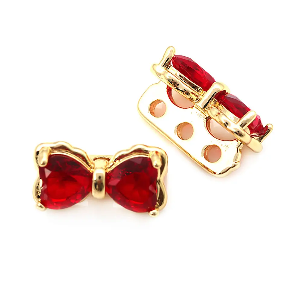 10 Uds. De latón con 3 agujeros, pulseras con nudo de lazo, collares, cuentas espaciadoras, materiales para hacer joyas Diy, sitio web oficial Rosediy - details 6