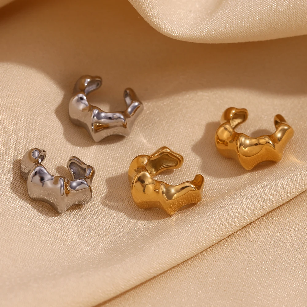 Geometric Clip Earrings Waterproof Jewelry Charm Gift ear clip earrings clip earrings ear clip