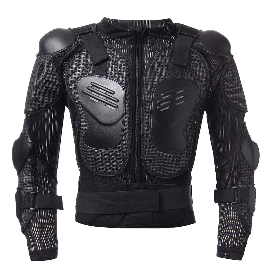 Veste de protection pour moto, équipement d'équitation, armure pour la poitrine, initiée à la colonne vertébrale, corps entier 1