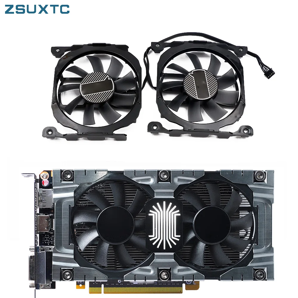 12V 0.28A Cf-12815S Gtx660 Gtx760 Per Inno3D Geforce Gtx 650Ti 660Ti 670 660 X2 Ventola Di Raffreddamento Del Dispositivo Di Raffreddamento Della Sche
