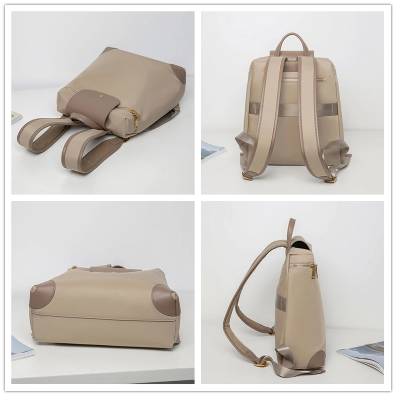 Anti-theft Backpack Woman 2024 New Stylish Backbags Female Vintage Back Pack Leather Aesthetic Bag Travel Fashion Casual Bookbag