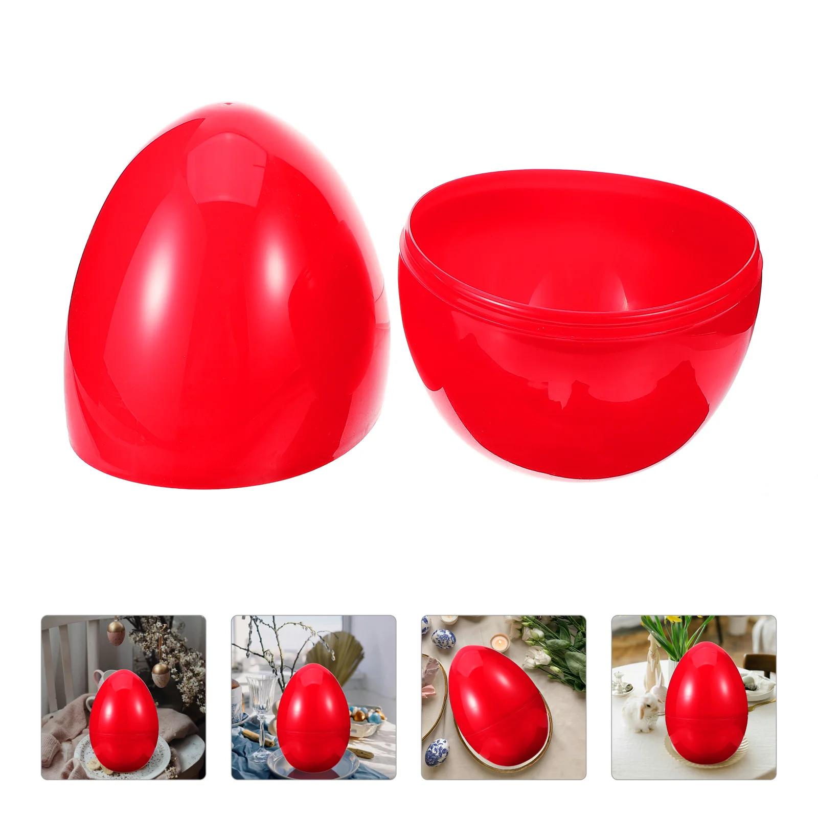 Ipetboom Uova Di Pasqua Non Riempite Uova Di Pasqua Di Plastica Vuote Scatole Di Caramelle Riempibili All'Ingrosso Caccia All'Uovo Di Pasqua Uovo A So