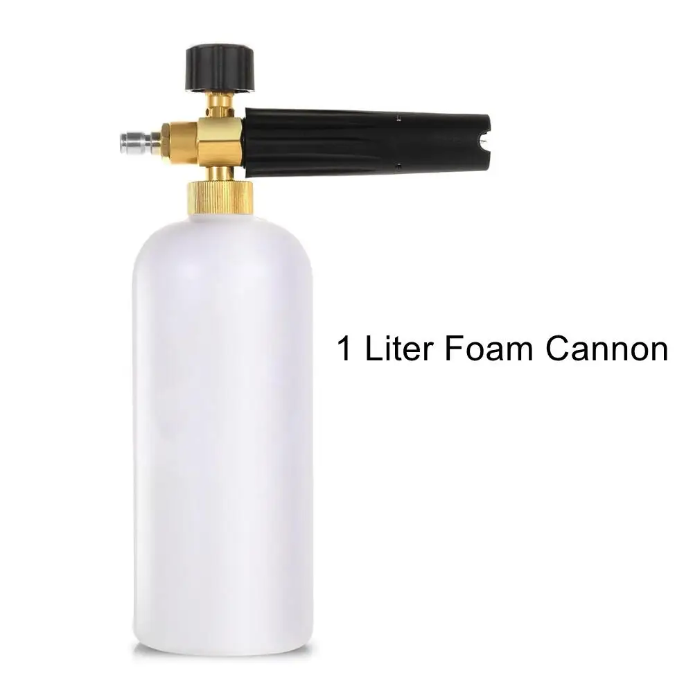 Dual Purpose Switch Spliter Snow Foam Dual Gun Pressure Washer 1/4" Quick Connect and 5 Nozzles Sprayer For Wash Gun 6