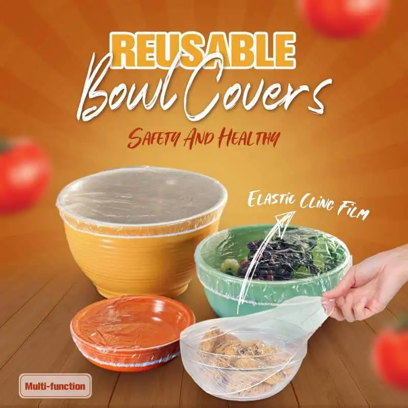 Bowl & Plate Covers, Reusable