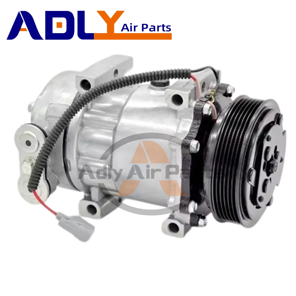 SD7H15 AC Compressor for Jeep Wrangler Cherokee 2.5L 4.0L 1996-2002 ...