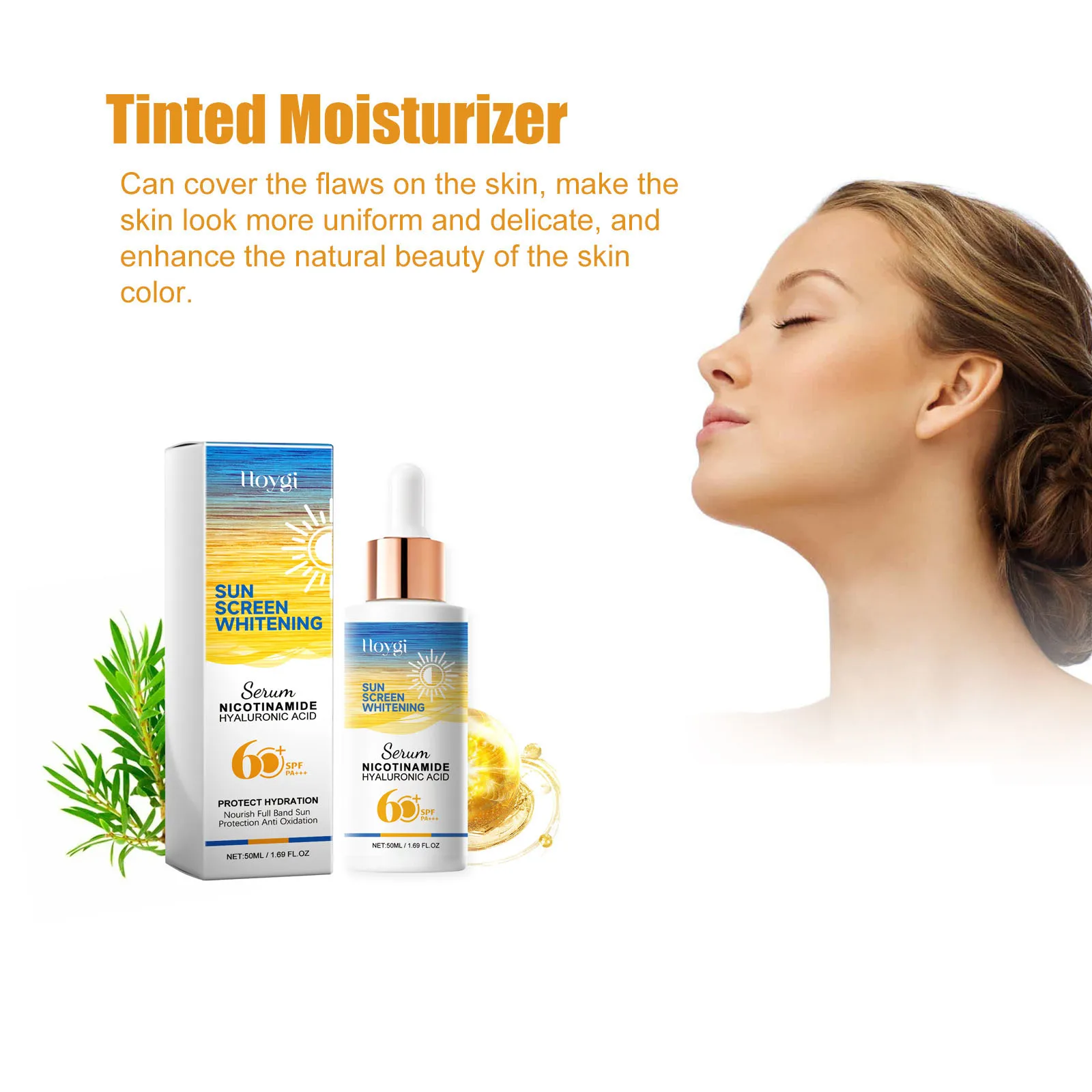Sunscreen Essence SPF 60 UV Protector Reduce Tanning Improve Repairing Sunburn Outdoor Long-Lasting Sunblock Non-greasy Serum 6