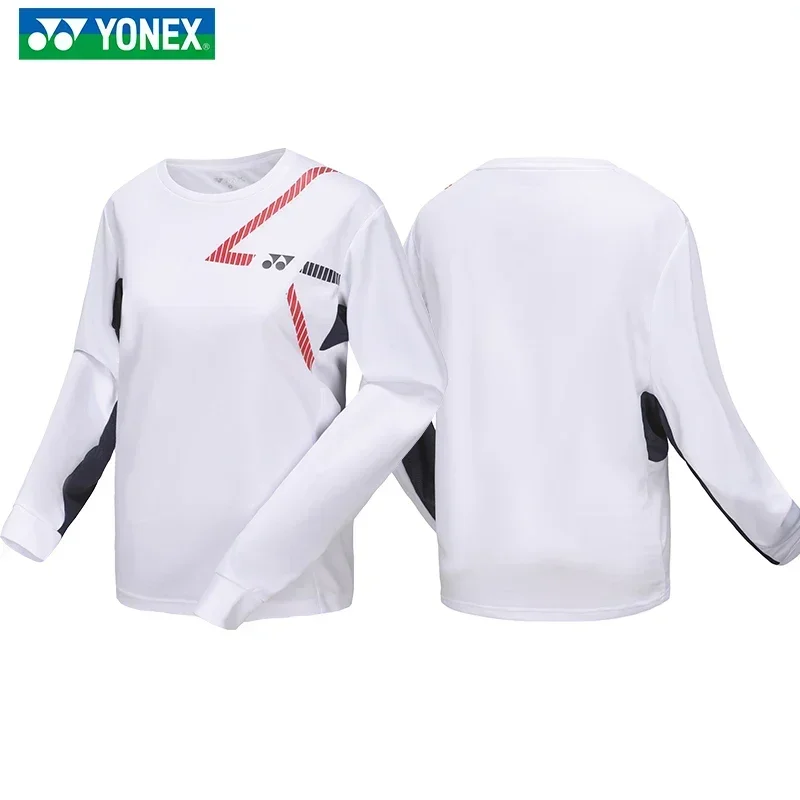 Genuine YONEX New Spring and Autumn Round Neck Sweatshirt Long Sleeve Sportswear 115094BCR