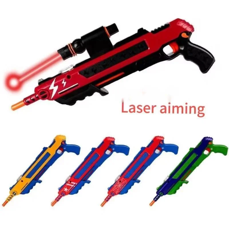 3.0 New Laser Aiming Salt Gun Fly Killer Toy Flie Shooting Accurate Aiming Mosquito Adult Simulation Game Toys Children Gift 3