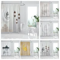 Home shower curtains for bathroom waterproof fabric bathroom Curtains castle Magic and Moon modern shower curtain180x200 240x200 1