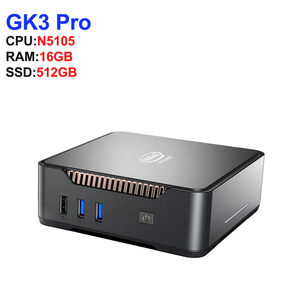 ミニPC 16GB DDR4 512GB SSD Intel N100 Amazon.com: N100 Mini PC, 16GB RAM 512GB M.2 SSD Mini