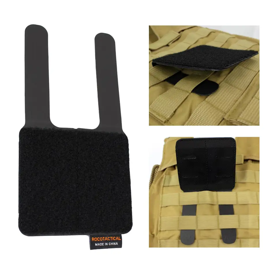 2 Patches Muraux MORAL PATCH BOARD MOLLE Fixation Nylon Pour Sac à Dos Ou Vêtements, Neufs