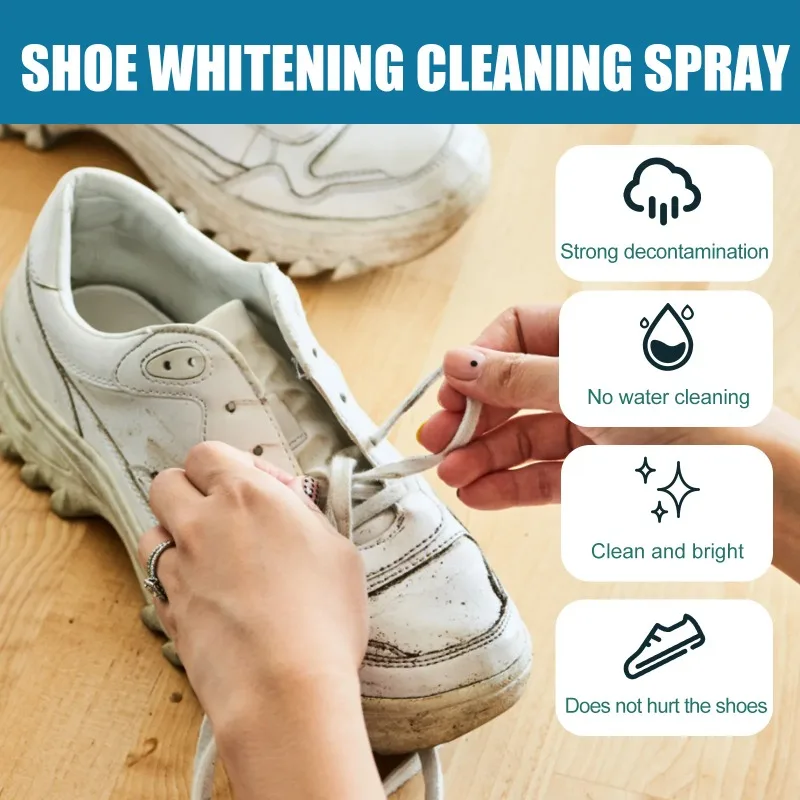 White Shoes Cleaning Gel Clean Whitening Polish Shoe Stain Foam Deoxidizer Sneaker Remove Yellow Edge Oxidizing Sneaker Remove
