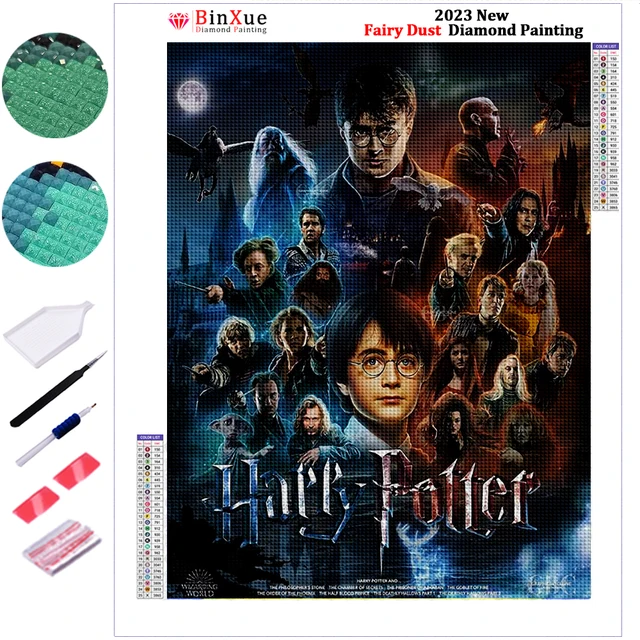 Harry Potter Fairy Dust Diamond Painting Kit Hogwarts School of