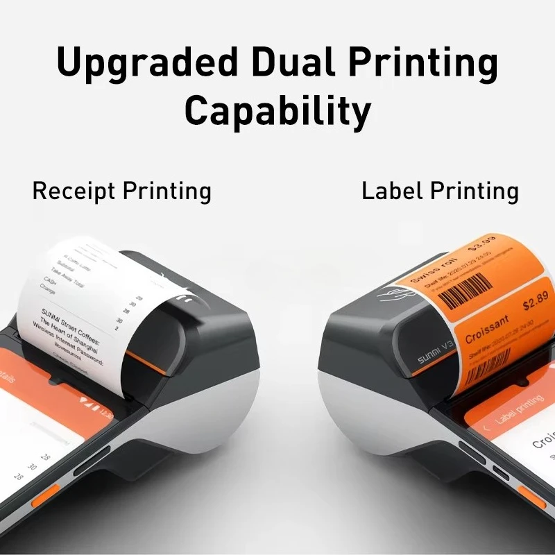 Sunmi V3 durable POS end point integrated NFC 6.75 inch 4 + 64GB