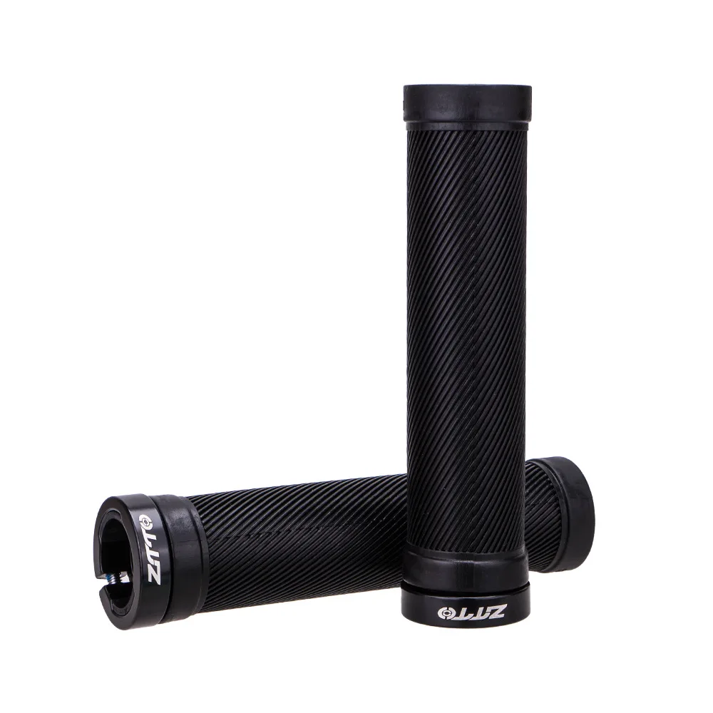 1Pair MTB Grips For Mountain Bike Fixed Gear Lock-on grip Anti-Slip Handlebar Shock-Proof Rubber Bicycle Grips Cycling Accessory