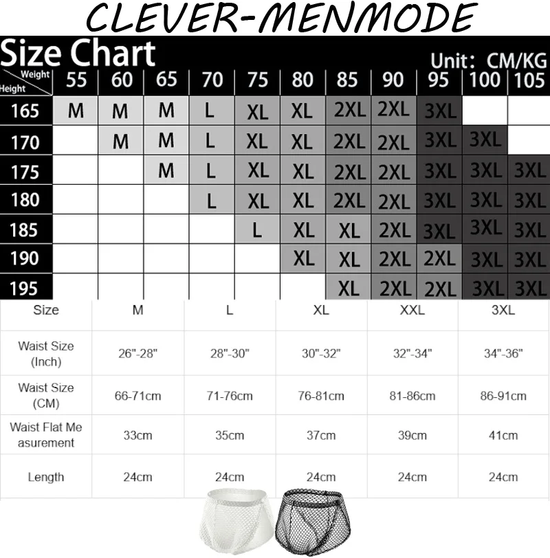 Men's Sexy Openwork Sheer Fishnet Briefs Bare Side Open Lingerie Mesh Transparent Shorts Hollow Mesh Breathable Panties mens underwear